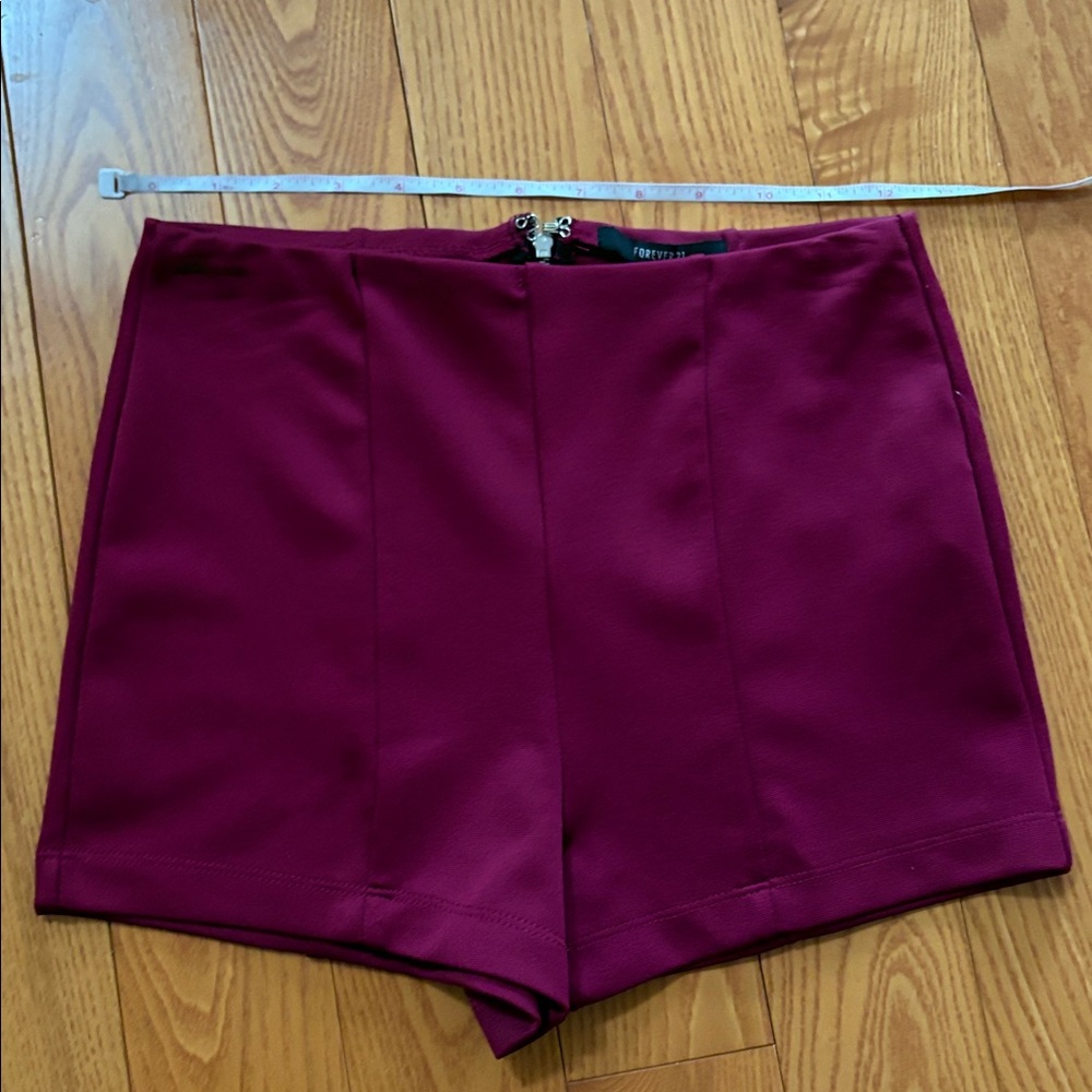 Forever 21 High Waist Red Shorts - S - BNWT
